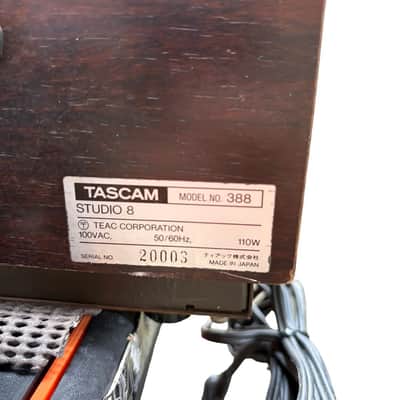 TASCAM 388 STUDIO 8 image 13