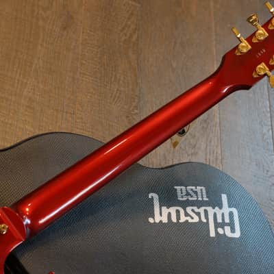 Minty! 2008 Gibson Limited Edition SG Carved Top Electric Guitar Diablo Red + HSC image 17