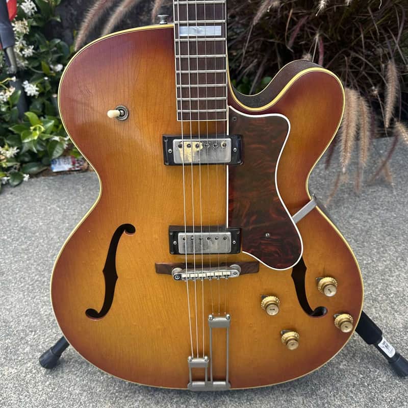 Epiphone 1964-1966 E-252 Broadway Vintage Archtop Hollowbody Electric Guitar w/ Case (Pre-Owned) image 1