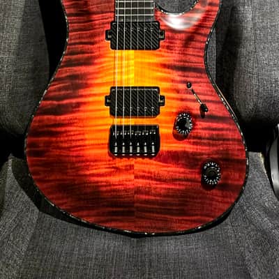 Mayones Regius Core Ryan Siew RSI6 5A QM TOP - 2025 - Lava Burst - As New! image 1