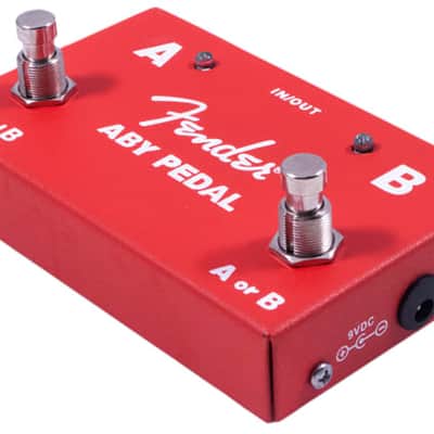 FENDER - 2-Switch ABY Pedal Red - 0234506000 image 6