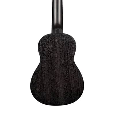 Kala KA-15S-BLK Black Satin Mahogany Soprano Ukulele image 3