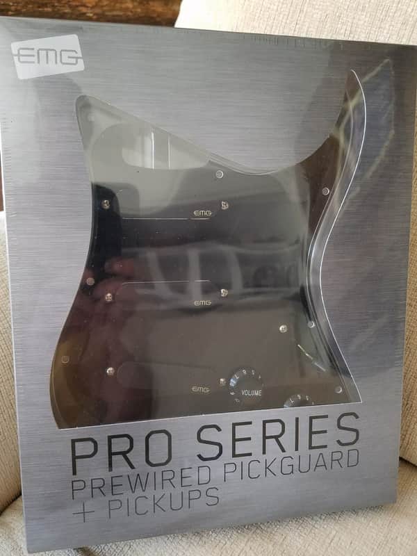 EMG GC21-B SA Prewired Loaded Pickguard image 1