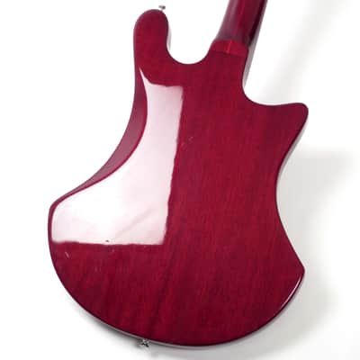 1980 Guild B-301 Bass Left Handed - Cherry Finish - Original Case - Rare Lefty! image 12
