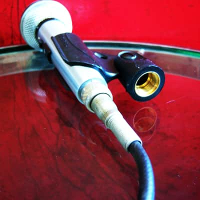 Vintage 1970's Shure PE585 / SA585 dynamic cardioid microphone High Z w accessories 585SA SM58 # 2 image 12