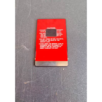 Akai 802R Sound Library Card - Red – Sound Library Card - Excellent image 5