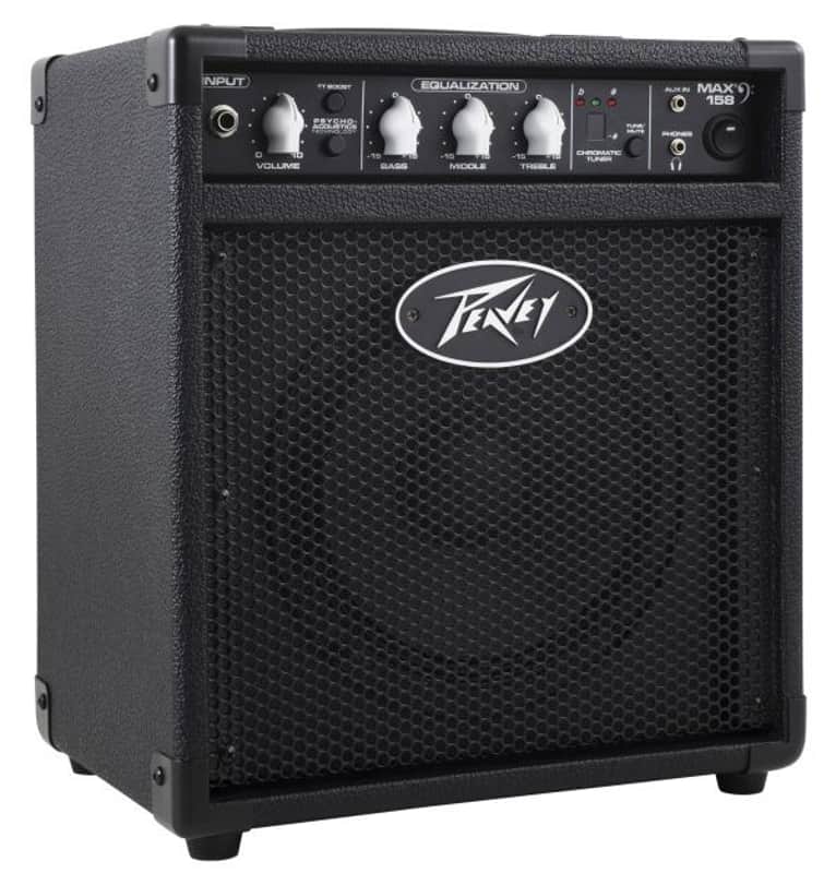 Peavey MAX 158 20W Bass Amp Combo 8 Inch Speaker Practice Bass Amplifier image 1