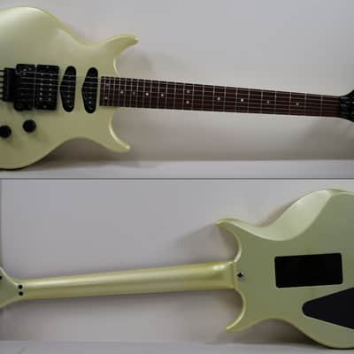 Hamer Steve SHAMER USA Steve Stevens Vintage 80's Electric Guitar - Floyd Rose - White 616426tevens 1980's - White image 8