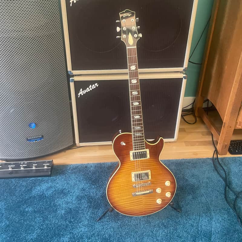 Collings City Limits Guitar Amber Flame Maple Top image 1