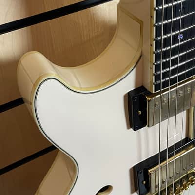 Ibanez AMH90-IV Ivory Expressionist Electric Guitar Made in Indonesia image 7
