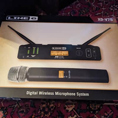 Line 6 XD-V75 Handheld Wireless Microphone 2010s - Black image 2