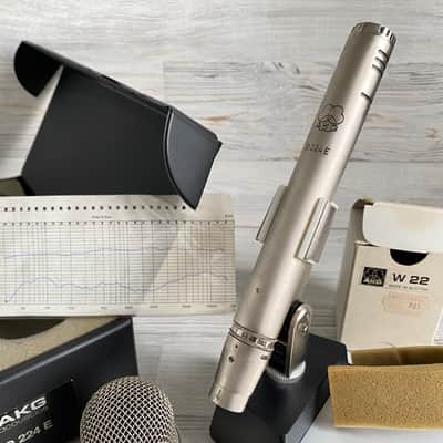 1979 AKG D224E Vintage Dynamic Microphone + Extras image 2
