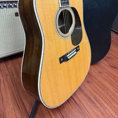 Martin D-42 Standard Series Dreadnought Acoustic Guitar- 2023 - Natural w/OHSC image 3