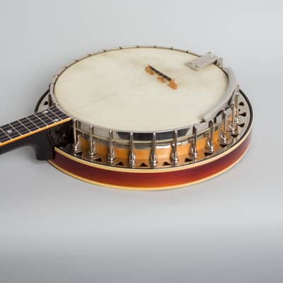 Vega  Little Wonder 5 String Resonator Banjo (1952), ser. #98678, black hard shell case. image 7