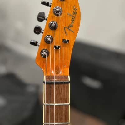 Fender Special Edition Custom Telecaster FMT HH with Laurel Fretboard 2019 - Present - Amber image 2