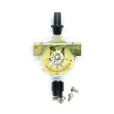 Oak Grigsby Style 3 Way 3 Position Switch - Vintage Spring Loaded image 1