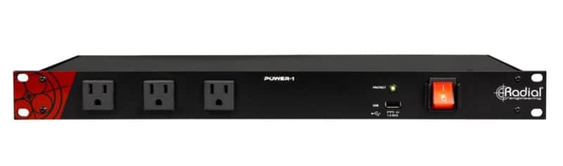 Radial Power-1 Surge Suppressor and Power Conditioner 2021 - Black image 1