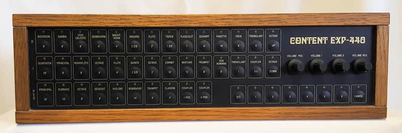CONTENT EXP-440 MIDI Digital Organ Sound Module image 1