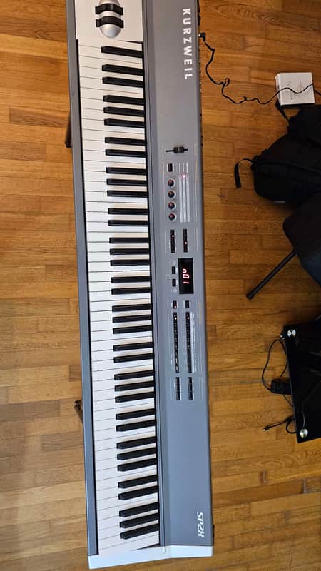 Kurzweil SP2X 88-Key Digital Stage Piano 2000s - Black image 1