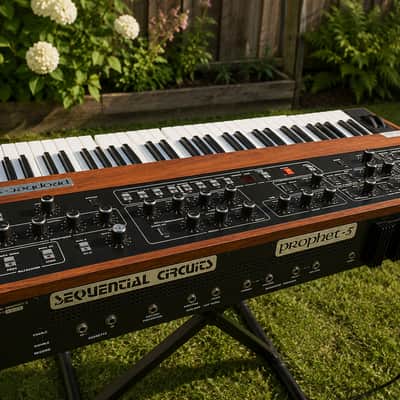 Sequential Circuits Prophet-5 Vintage Analog Polyphonic Synthesizer – Excellent Condition image 3