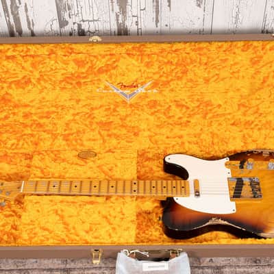 Fender Custom Shop LTD '58 Telecaster - Heavy Relic Faded Aged Chocolate 3-Tone Sunburst image 22