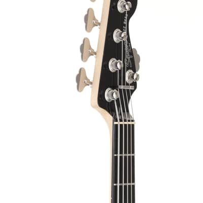 Squier Deluxe Jazz Bass Active V Black Modified, Manufactured in 2018 [ICS18133644] (08/19) image 11