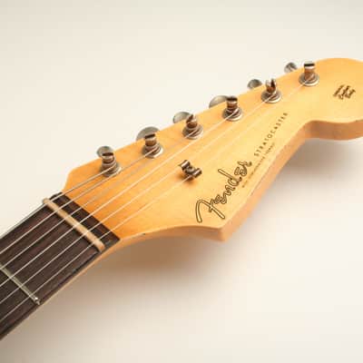 Fender Custom Shop 1959 Stratocaster HSS Relic 3A Rosewood Fingerboard Aged Black CZ590355 image 6