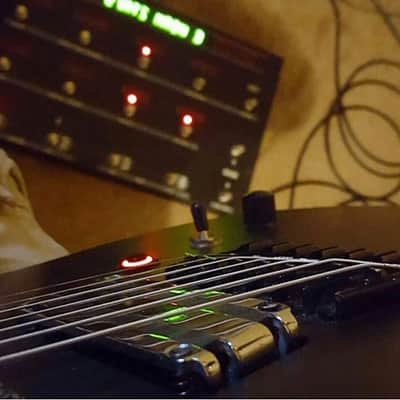 Guitar Kill Switch, Black Stealth (RED) LED, Premium Guitar-Killswitch by IRON AGE image 7