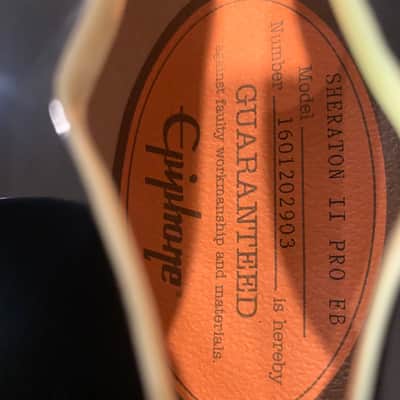 Epiphone Sheraton II Pro 2016 with new HSC image 16