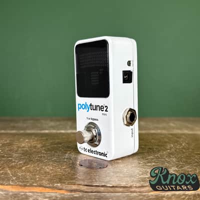 TC Electronic Polytune 2 Mini Poly-Chromatic Tuner Pedal | Reverb