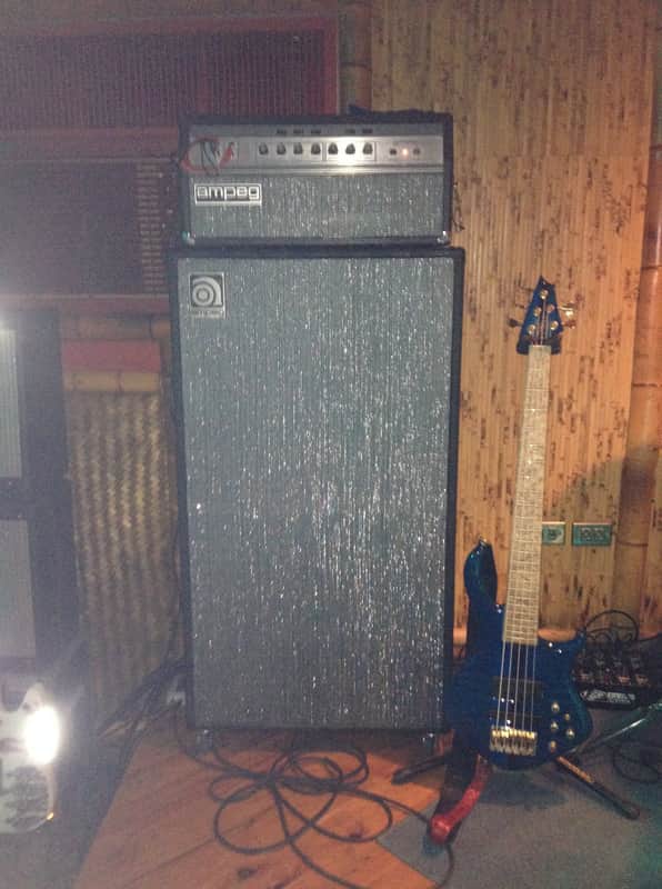 Ampeg SVT "Blue Line" 300-Watt Bass Amp Head 1969 - 1972 - Black