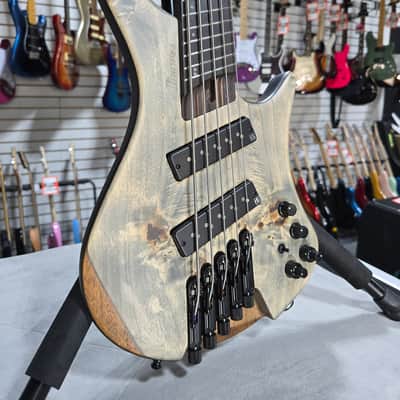 Ibanez EHB1505MS - Black Ice Flat w/ Panga w/Gig Bag & PLEK*D #545 image 1