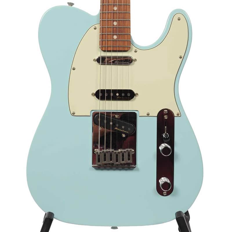 Fender 2021 Deluxe Nashville Telecaster Electric Guitar - Daphne Blue - Used