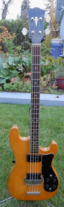 1972 Carvin SB-60 Bass Natural Finish image 1