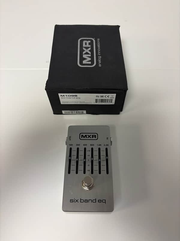 MXR M109S Six Band EQ 2016 - Present - Silver image 1