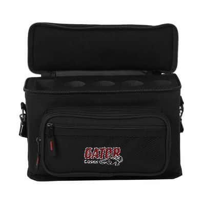Gator Cases GM-4 Padded Lightweight Microphone Bag for Four Microphones image 11