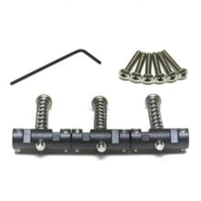Graph Tech PS-8163-00 String Saver Originals Vintage Tele-Style 3-Barrel Saddles - 6-String image 1
