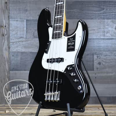 Mint Fender Vintera III Early 70s Jazz Bass - Black with Gigbag image 12