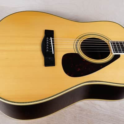 Yamaha L-8 Acoustic Guitar Vintage MIJ 1970s - Natural image 7