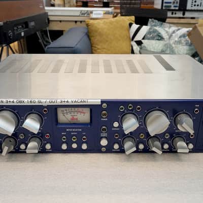 DBX 160SL Stereo Compressor / Limiter 2000s W/Digital out- Blue imagen 5
