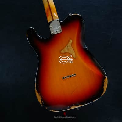 Fender American Deluxe Telecaster Sunburst Made in USA Heavy Aged Relic (RARE) image 8