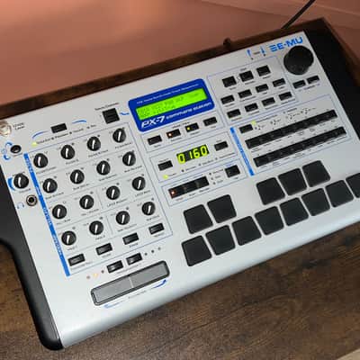 E-MU Systems PX-7 Command Station 128-Voice Synthesizer 2003 - Silver image 2