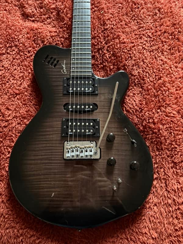 Godin xtSA 2010s - Trans Black image 1