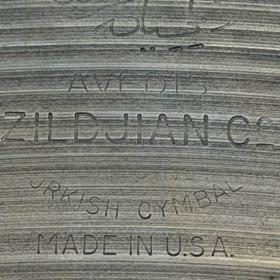 Zildjian 21" A. 50's Small Stamp Ride Cymbal - 2504g image 8