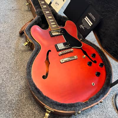 Gibson Memphis ES-335 Block 2015 - Satin Faded Cherry image 11