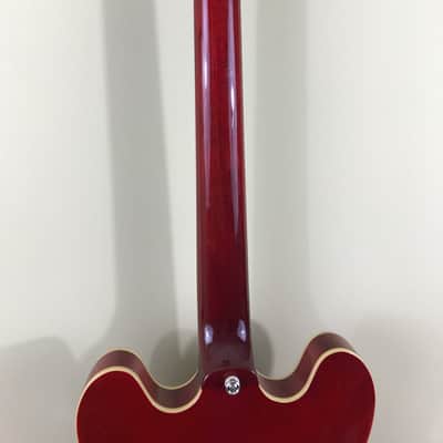 Epiphone Limited Edition Custom Shop Dot ES-335 Pro Electric Guitar - Cherry image 7