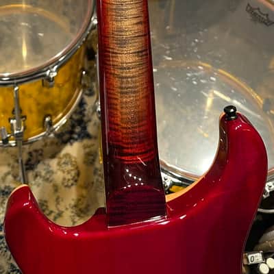 PRS Custom 24 10-Top 2017 Charcoal Cherry Burst image 7