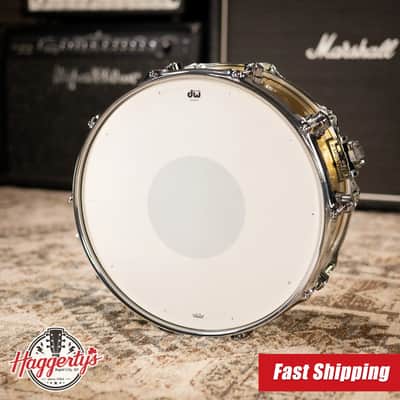 DW Performance 6.5" x 14" Snare - Polished Brass