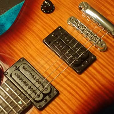 Carvin Holdsworth HF2 2005 -  Sunburst on Flamed Maple image 7