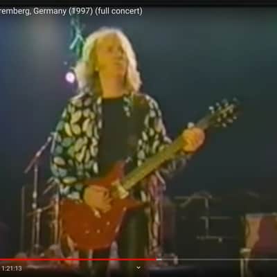 Hamer Brad Whitford’s Aerosmith, Eclipse Authenticated (#77) 1990s Red image 3